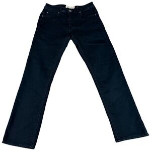 Buckle Departwest Jeans Boys 27 Small Black Logo Dark Wash Straight Leg Outdoor‎